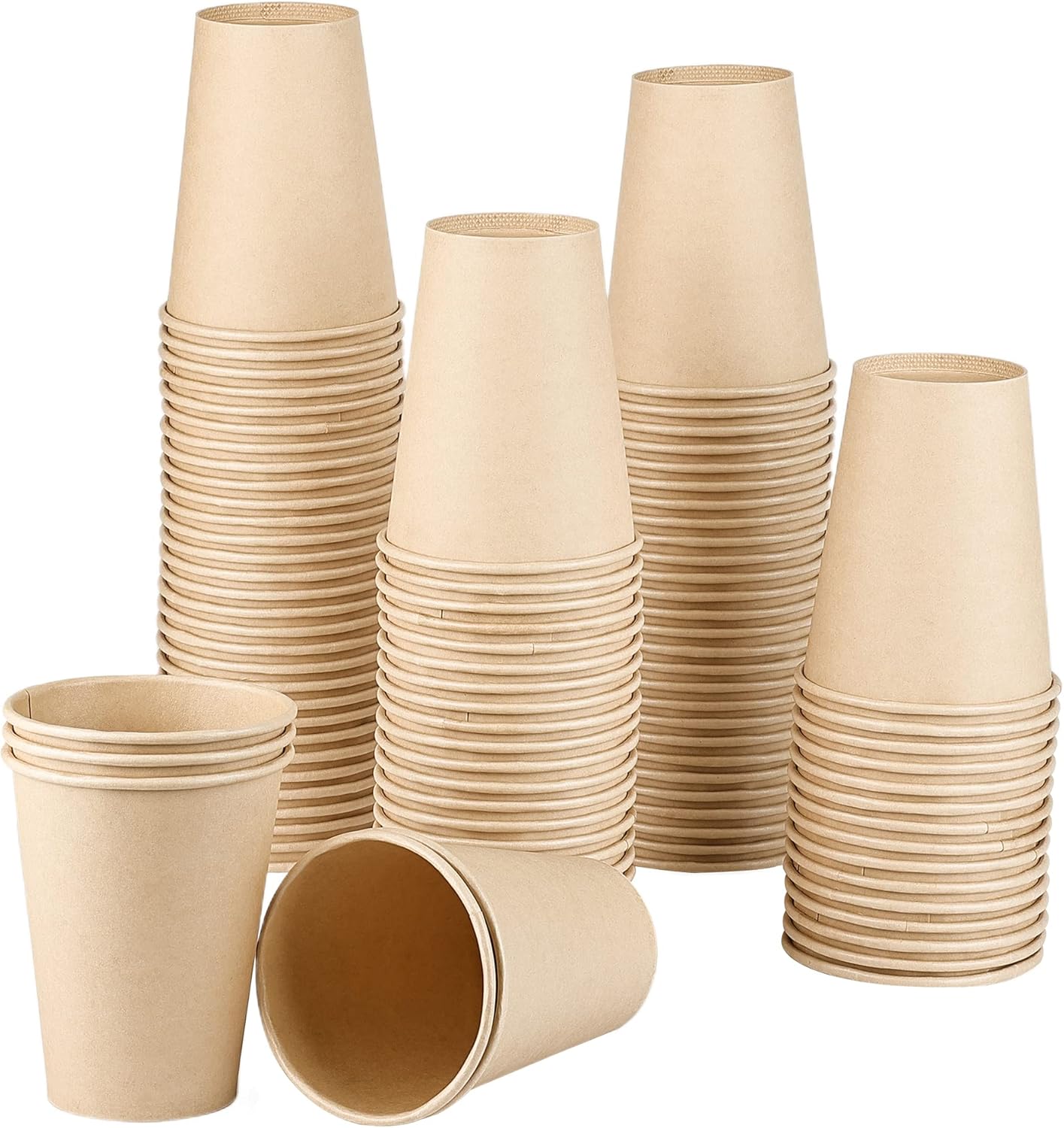 Bamboo Cutlery Travel - 8 oz Bamboo Fiber Paper Cups