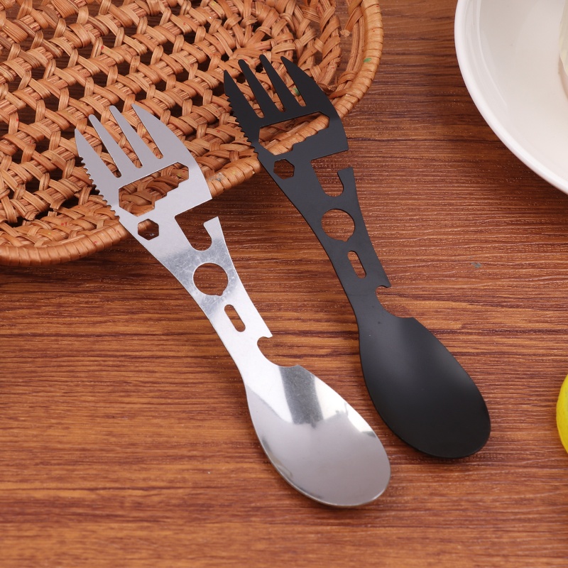 1/5Pcs 10 In 1 Camping Utensil - огляд і ціна Bamboo Cutlery Travel