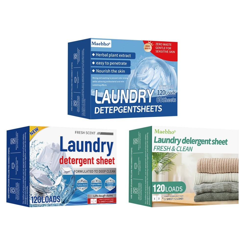 120 Sheets/Pack​​ ​Eco-Friendl - огляд і ціна Laundry Strip Eco