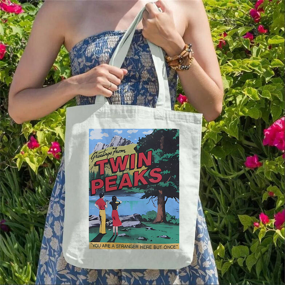 Twin Peaks Canvas Tote Bags Di - огляд і ціна Sustainable Living Zero Waste