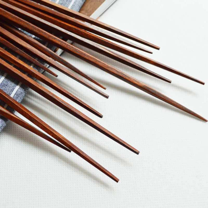 Household Solid Wood Chopstick - огляд і ціна Bamboo Cutlery Travel