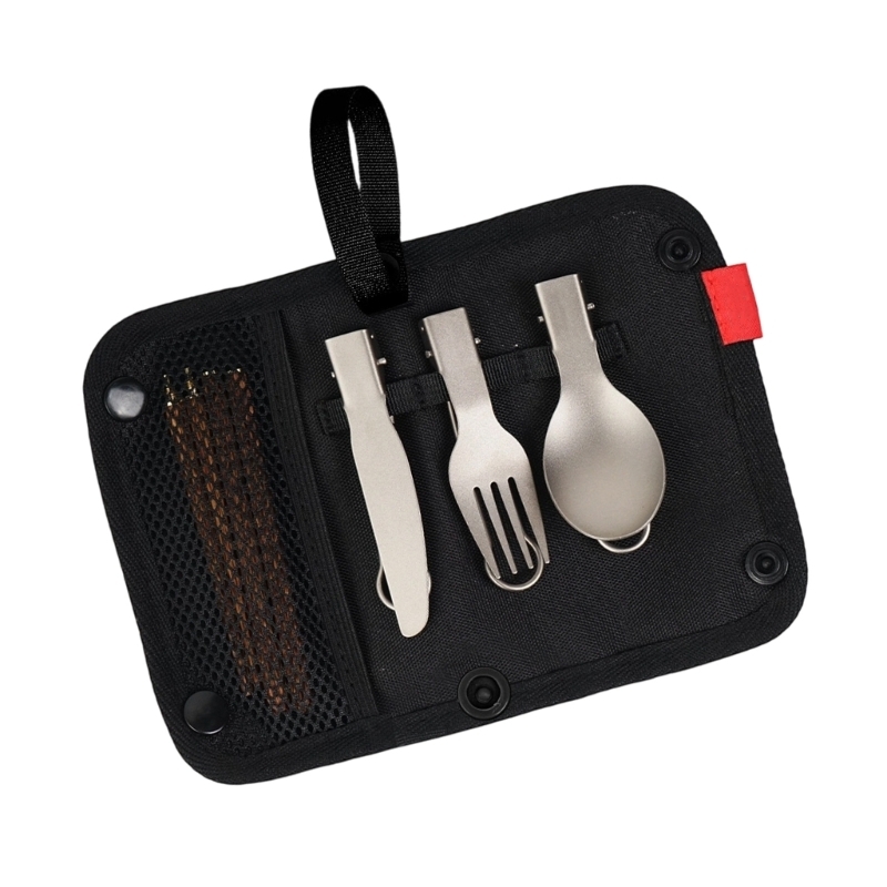 547F Travel Meal Cutlery Set w - огляд і ціна Bamboo Cutlery Travel