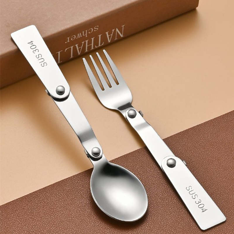 1PC/3PCS Stainless Steel Porta - огляд і ціна Bamboo Cutlery Travel