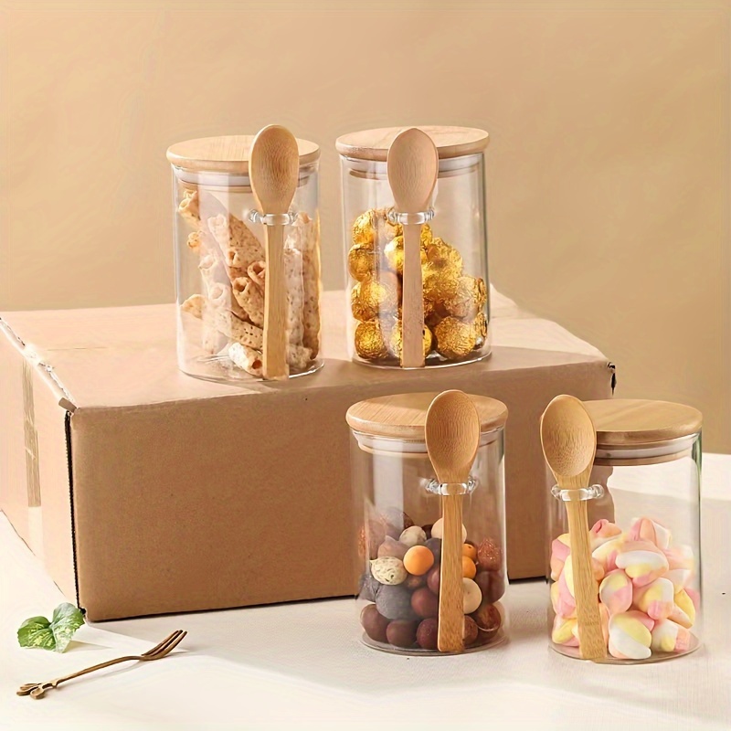 280ml Candy Jar, Biscuit Jar,  - огляд і ціна Bamboo Cutlery Travel