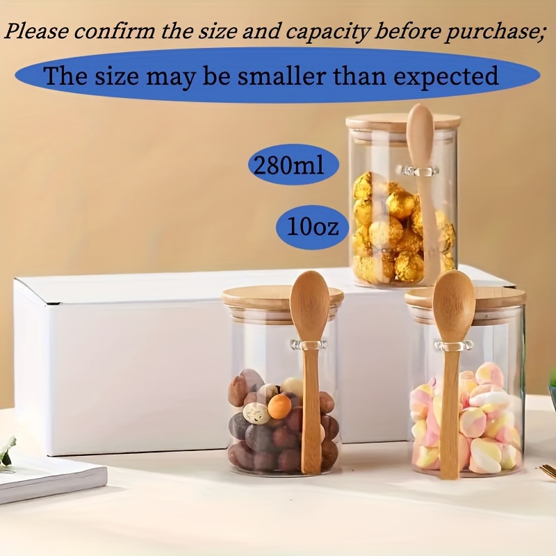 280ml Candy Jar, Biscuit Jar,  - огляд і ціна Bamboo Cutlery Travel